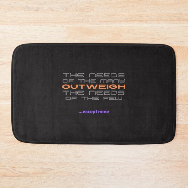 Item preview, The Needs of the Many Inspirational Quote Design for Unity and Strength designed and sold by lucy2022.