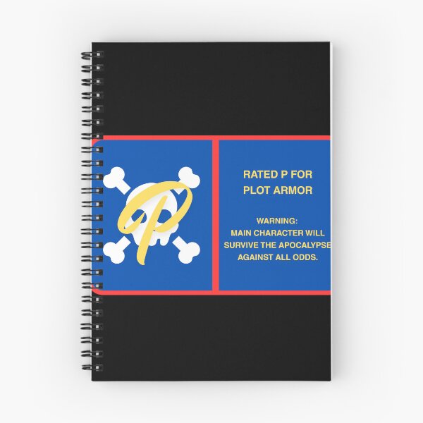 Item preview, Rated P for Plot Armor Funny Movie Trope Survival designed and sold by Mircea786.
