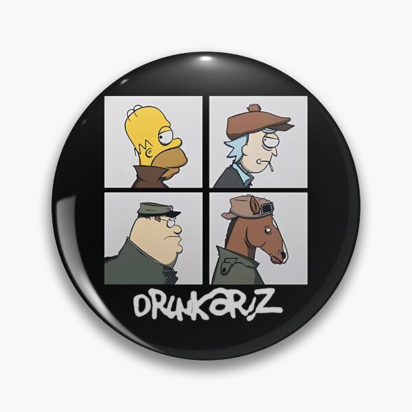 Item preview, Drunkorz Adult Cartoons Gorillaz Album Parody designed and sold by Bomebomst.