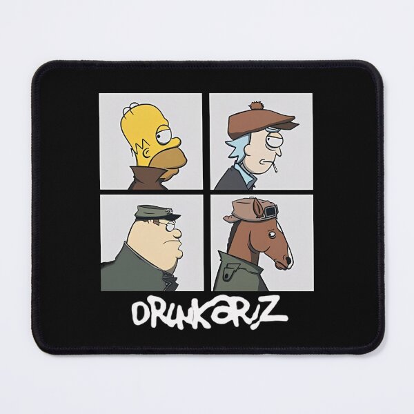 Item preview, Drunkorz Adult Cartoons Gorillaz Album Parody designed and sold by Bomebomst.