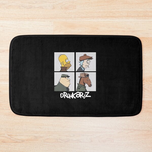 Item preview, Drunkorz Adult Cartoons Gorillaz Album Parody designed and sold by Bomebomst.