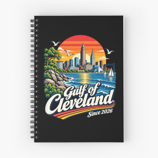 Item preview, Gulf of Cleveland Since 2026 Retro Stripe for Men Women T-Shirt – Cleveland Gift, Retro Lake Graphic Tee designed and sold by Trendably.