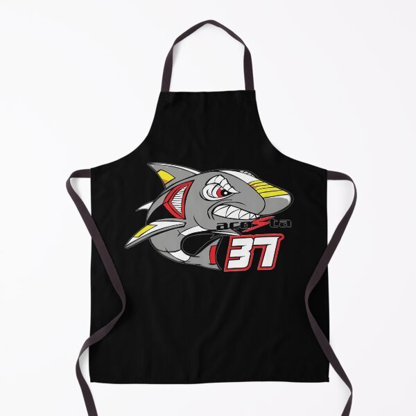 Item preview, Aggressive Shark Head Red Thirty Seven designed and sold by FlordBonger.