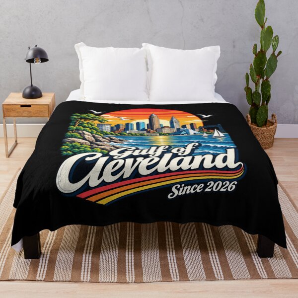 Item preview, Gulf of Cleveland Since 2026 Retro Stripe for Men Women T-Shirt – Cleveland Gift, Retro Lake Graphic Tee designed and sold by Trendably.