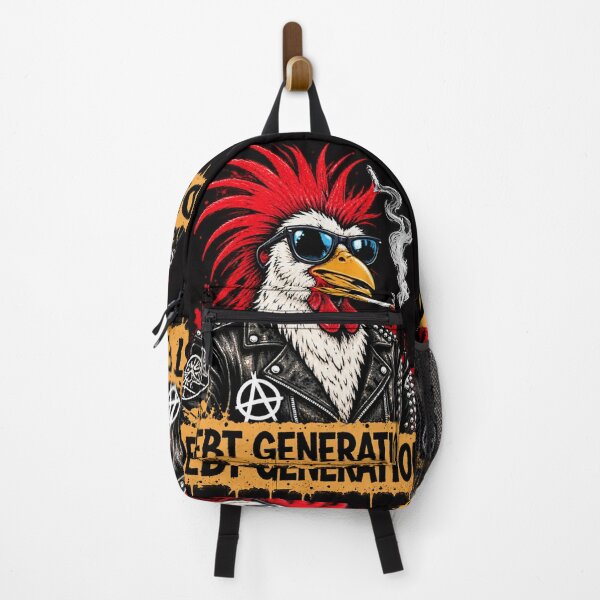 Item preview, Debt Generation Punk Rooster designed and sold by JanRizz.