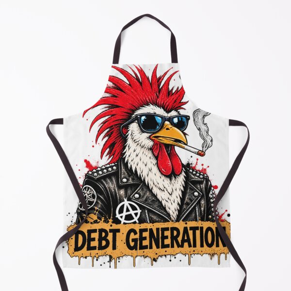 Item preview, Debt Generation Punk Rooster designed and sold by JanRizz.