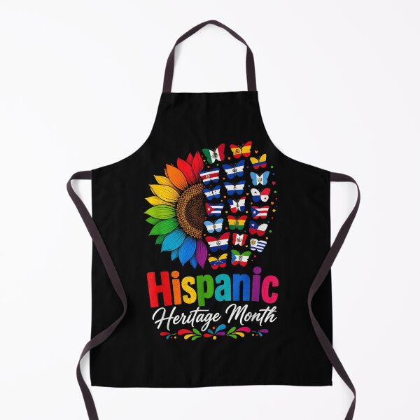 Item preview, Hispanic Heritage Month Sunflower Hispanic Countries Flags designed and sold by DunciOcukino.