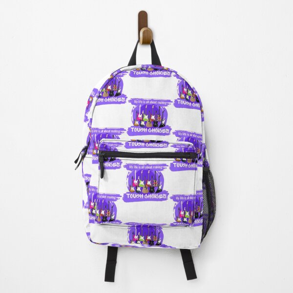 Item preview, Tough Choices Motivational Design in Purple for Inspiration and Strength designed and sold by lucy2022.