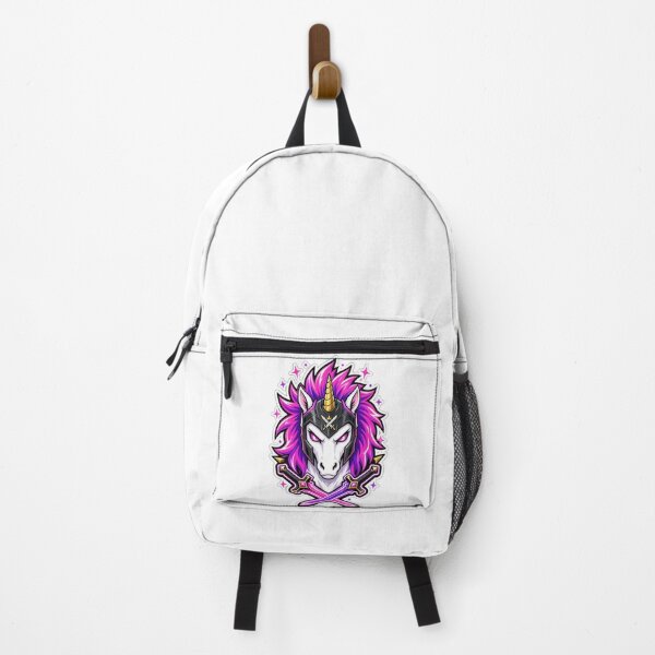 Item preview, Warrior Unicorn Battle Armor - Pink Neon Gamer Mascot Art designed and sold by VYBEHAUS.