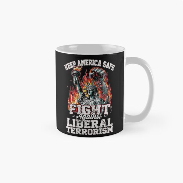 Item preview, Keep America Safe Statue Of Liberty Patriotic Flaming Freedom Design designed and sold by YasuoShop.