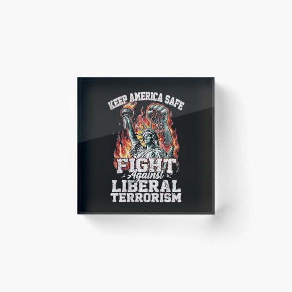 Item preview, Keep America Safe Statue Of Liberty Patriotic Flaming Freedom Design designed and sold by YasuoShop.