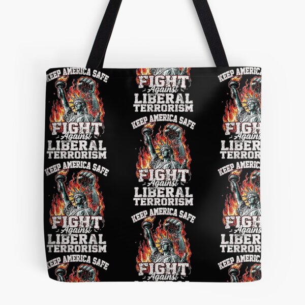 Item preview, Keep America Safe Statue Of Liberty Patriotic Flaming Freedom Design designed and sold by YasuoShop.