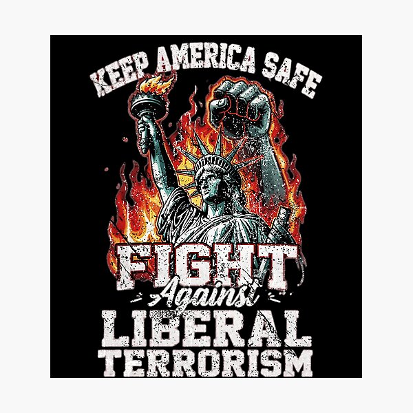 Item preview, Keep America Safe Statue Of Liberty Patriotic Flaming Freedom Design designed and sold by YasuoShop.