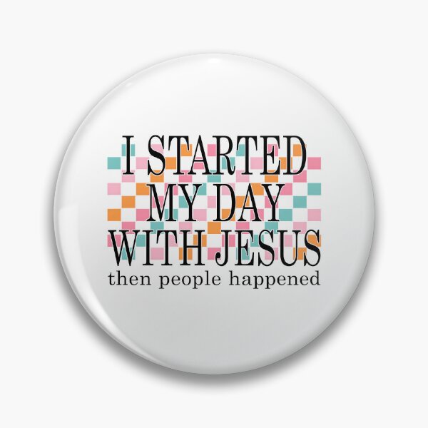 Item preview, I Started My Day With Jesus designed and sold by milomatchart.