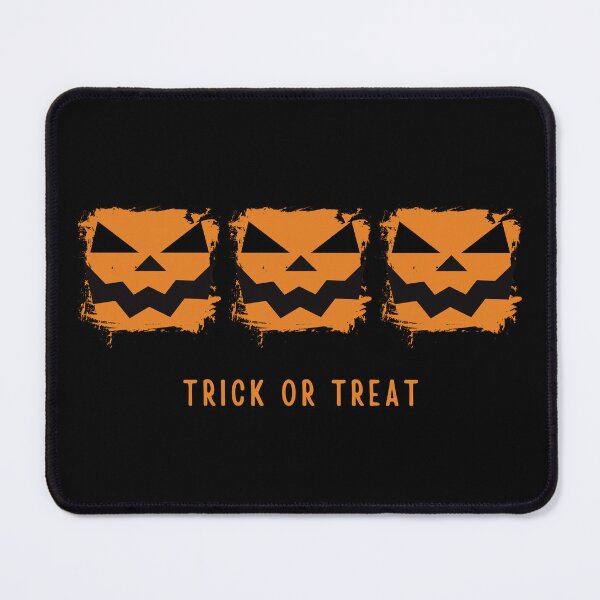 Item preview, Trick or Treat Triple Jack-O’-Lantern Classic Halloween Pumpkin Faces designed and sold by HYPNK.