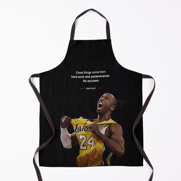 Item preview, Great Things Come From Hard Work and Perseverance No Excuses Kobe Bryant Inspiring Motivational Quotes and Sayings designed and sold by Matt_Smith.