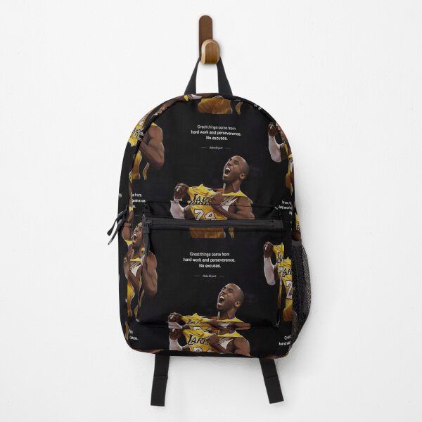 Item preview, Great Things Come From Hard Work and Perseverance No Excuses Kobe Bryant Inspiring Motivational Quotes and Sayings designed and sold by Matt_Smith.
