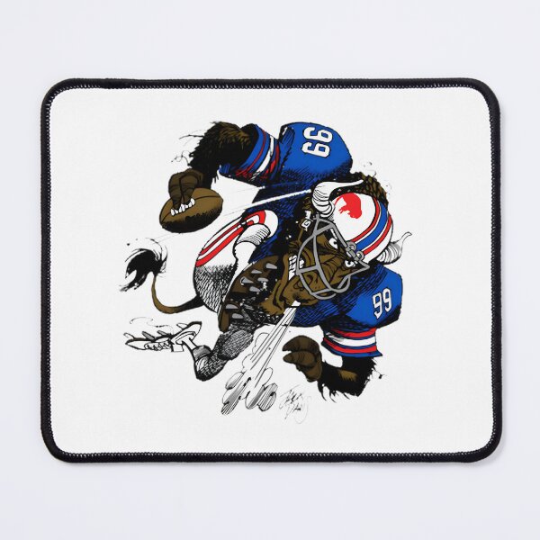 Item preview, Cute Cartoon Buffalo Illustration with Playful Style and Friendly Expression designed and sold by indimanga.