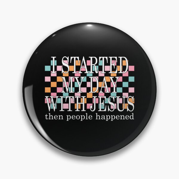 Item preview, I Started My Day With Jesus designed and sold by milomatchart.