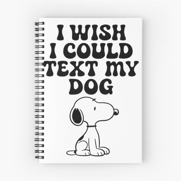 Item preview, Wish I Could Text My Dog - Funny Pet Lover Design designed and sold by AudioGfx.