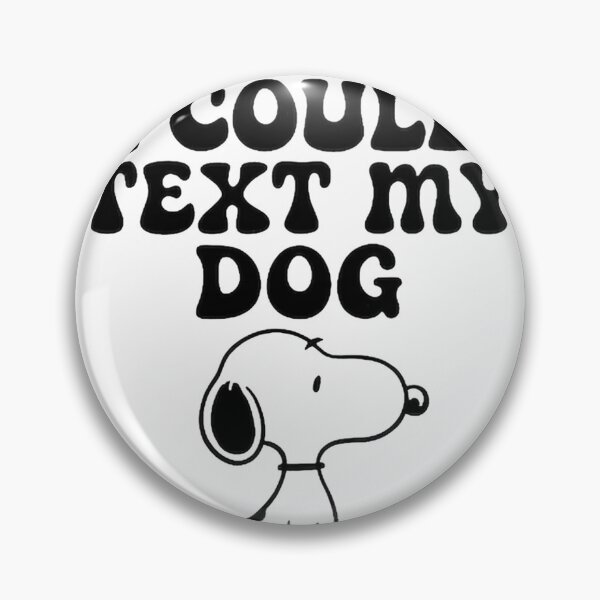Item preview, Wish I Could Text My Dog - Funny Pet Lover Design designed and sold by AudioGfx.