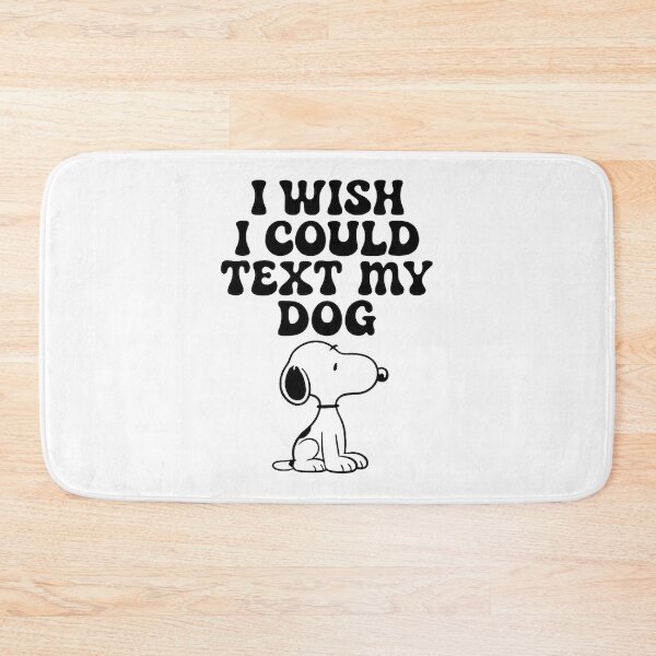 Item preview, Wish I Could Text My Dog - Funny Pet Lover Design designed and sold by AudioGfx.