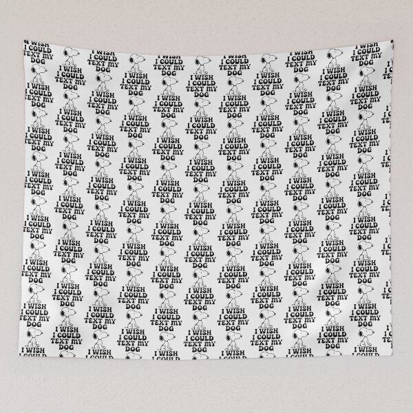 Item preview, Wish I Could Text My Dog - Funny Pet Lover Design designed and sold by AudioGfx.
