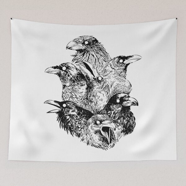 Item preview, raven pattern 2 designed and sold by Adrienboulang.