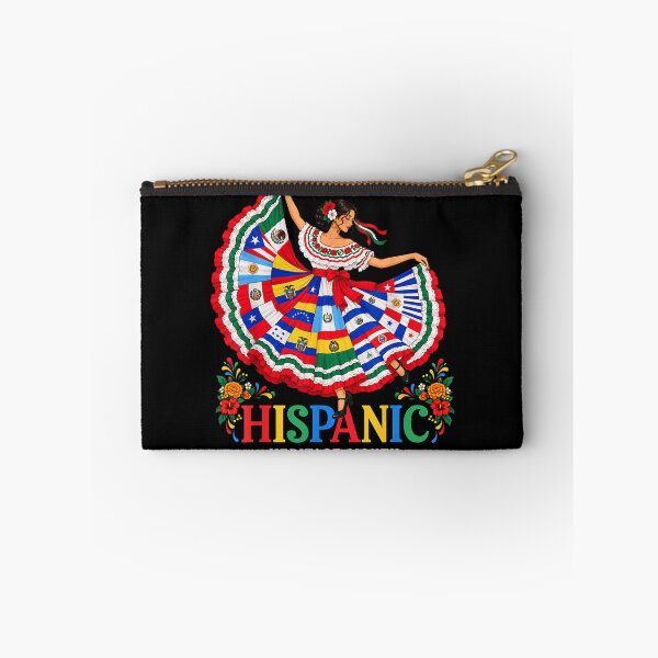 Item preview, Celebrate Hispanic Heritage Month Boho Floral Latino Women designed and sold by DunciOcukino.