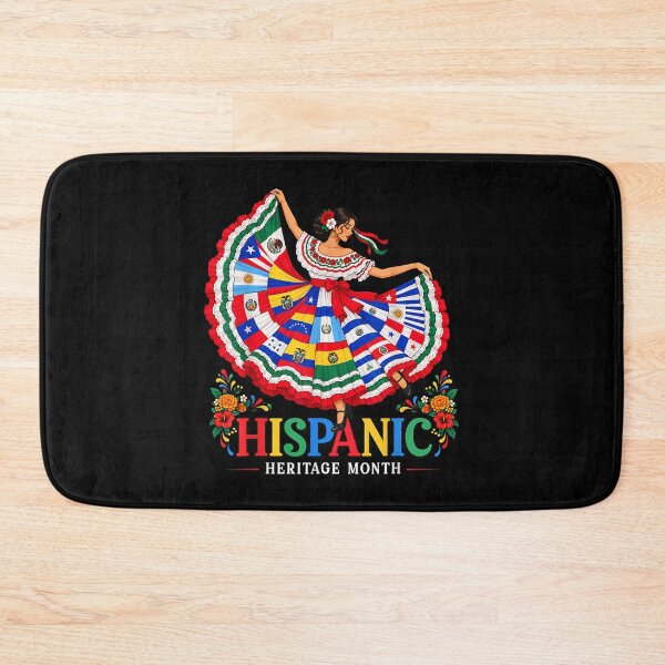Item preview, Celebrate Hispanic Heritage Month Boho Floral Latino Women designed and sold by DunciOcukino.