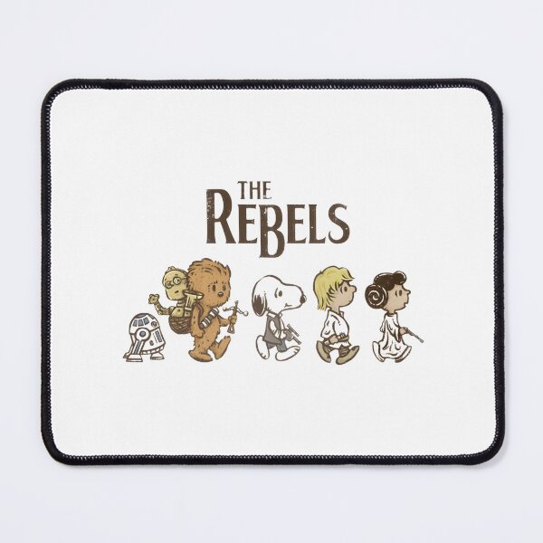 Item preview, The Rebels Inspired by Peanuts Comic Style Mashup Artwork designed and sold by AudioGfx.