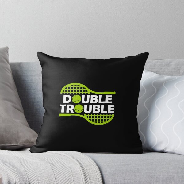Aperçu de l'œuvre Double Trouble - Équipe de tennis créée et vendue par Trentonuer.