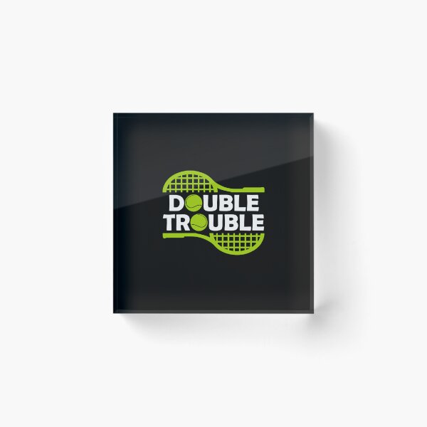 Item preview, Double Trouble-Tennis Team designed and sold by Trentonuer.