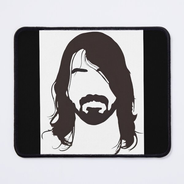 Item preview, Dave Grohl Inspired Rock Music Legendary Drummer and Guitarist Design designed and sold by AmrRaafatAssal.