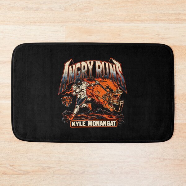 Item preview, Homage Chicago Bears NFL Kyle Monangai Angry Runs designed and sold by ReyeGonzales.