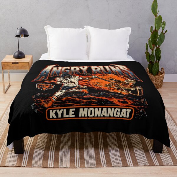 Item preview, Homage Chicago Bears NFL Kyle Monangai Angry Runs designed and sold by ReyeGonzales.