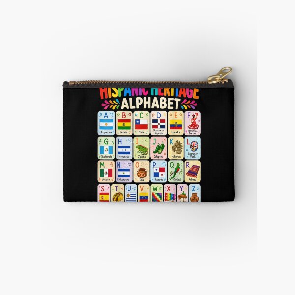 Item preview, Hispanic Heritage Month Alphabet Hispanic Latino Countries designed and sold by DunciOcukino.