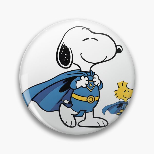 Item preview, Superhero Snoopy and Woodstock Cute Comic Duo Illustration designed and sold by AudioGfx.