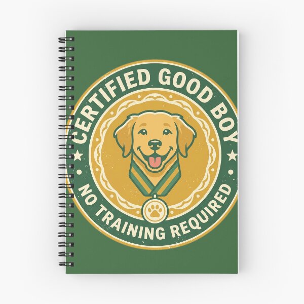 Item preview, Certified Good Boy designed and sold by FurRealStudioCo.
