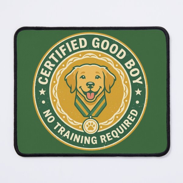 Item preview, Certified Good Boy designed and sold by bluel_evin.