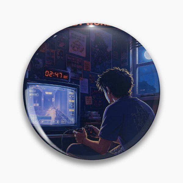 Item preview, One More Game – Retro Gaming Famous Last Words designed and sold by Echo Trend Prints.