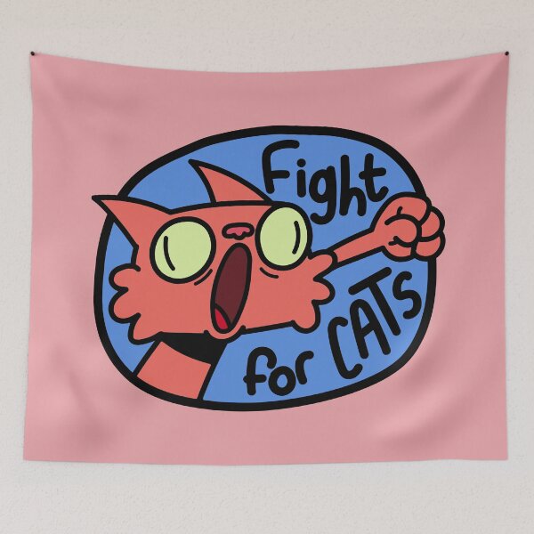 Item preview, Fight For Cats  designed and sold by Zerhof.