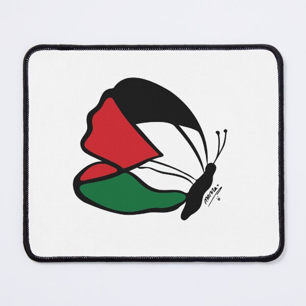 Item preview, Palestine Butterfly designed and sold by Littlemennadraw.
