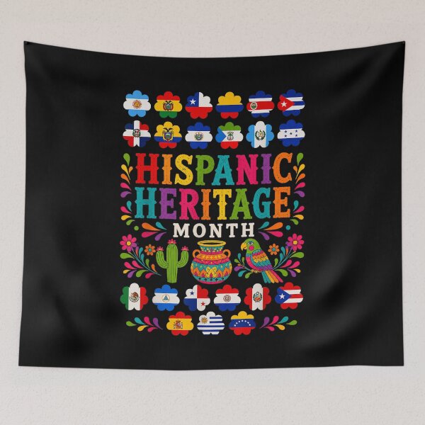 Item preview, Hispanic Heritage Month Hispanic Latino Countries designed and sold by DunciOcukino.