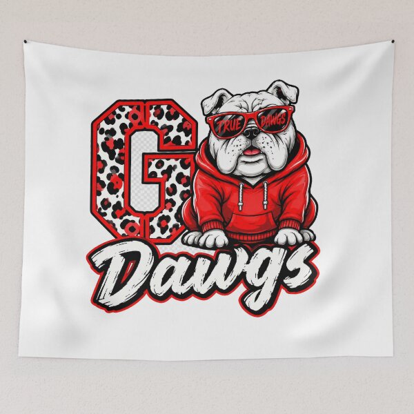 Item preview, Bulldog Go Dawgs Men Women Kids Boys Youth Girls Teen designed and sold by Kyrakita-art.