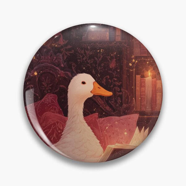 Item preview, Goose reading book designed and sold by Designs4Keeps.