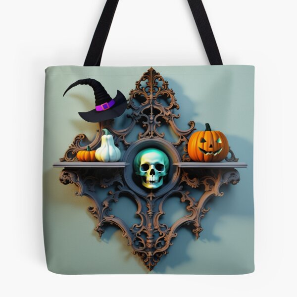 Item preview, Halloween Skull Pumpkin designed and sold by Pixicato.