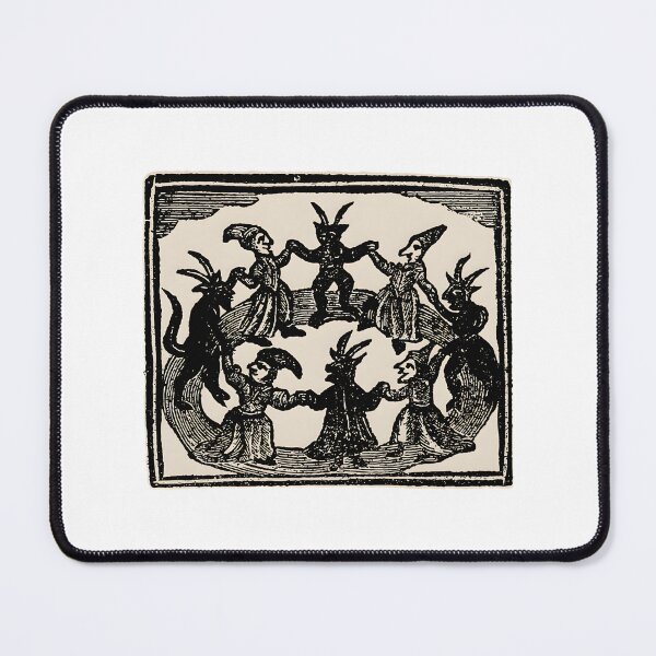 Item preview, Witches Circle Dance Mystical Moonlight Gathering Art designed and sold by lilSTORE.