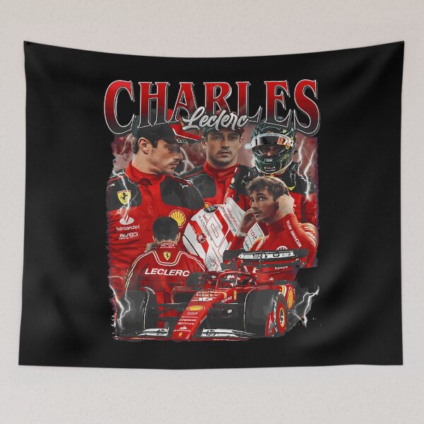 Item preview, charles leclerc scuderia ferraris designed and sold by mcarboneart.