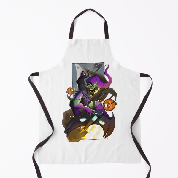 Item preview, Green Goblin Inspired Fantasy Creature Illustration designed and sold by Stitchi Way.